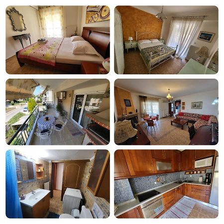 Ritsa Apartment Peraia  Bagian luar foto