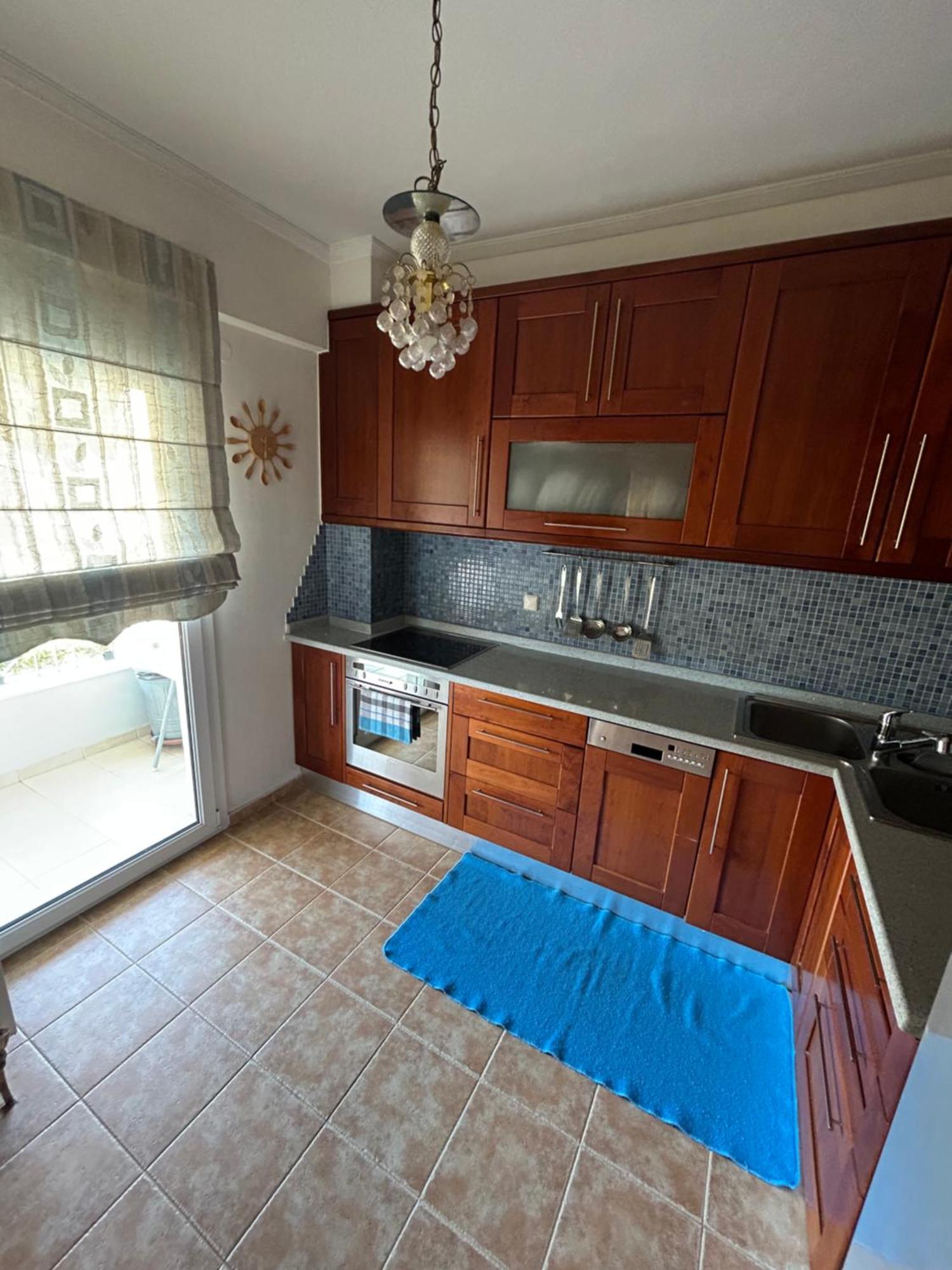 Ritsa Apartment Peraia  Bagian luar foto